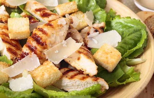 Crispy & Creamy Chicken Caesar Salad Recipe by American Garden