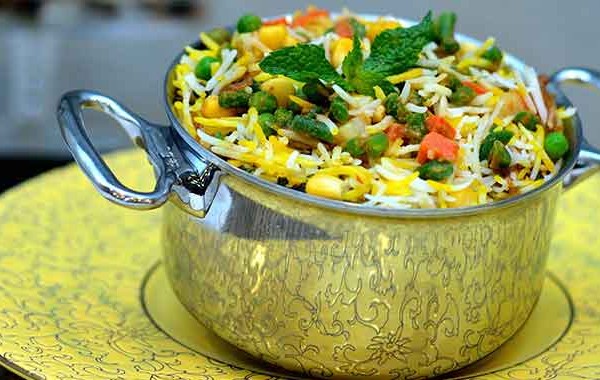 Vegetable fried rice picture