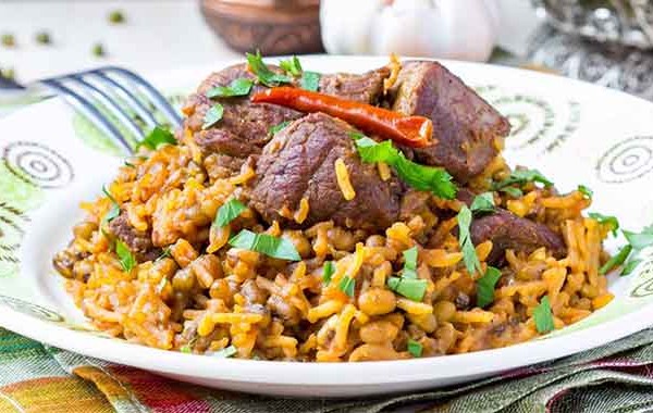 Saudi Arabian Meat Kabsa Recipe by American Garden