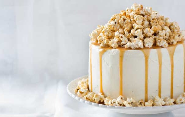 Popcorn cake picture