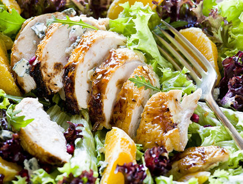 Grilled chicken salad