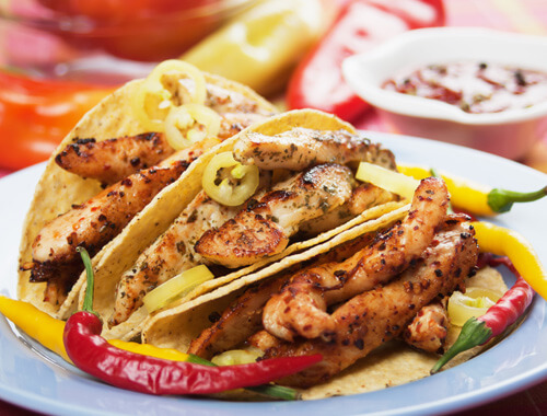 Chicken tacos