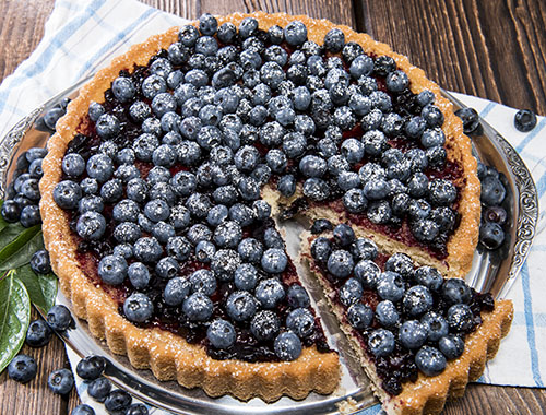 Blueberry pie