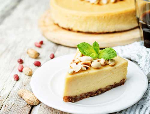 No Bake Peanut Butter cheesecake