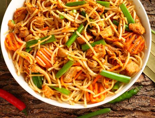 Peanut Butter Chicken Noodles