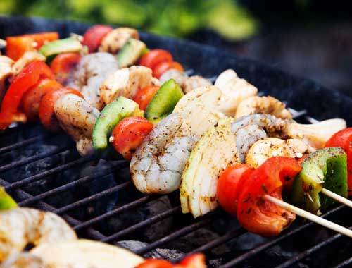 Grilled Shrimp Kabobs