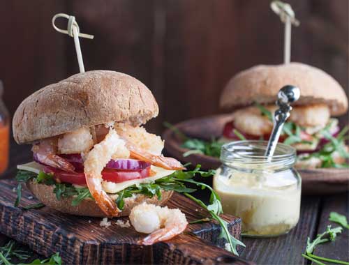 Shrimp Sandwich