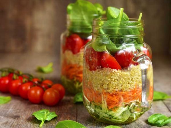 Quinoa Salad Jar