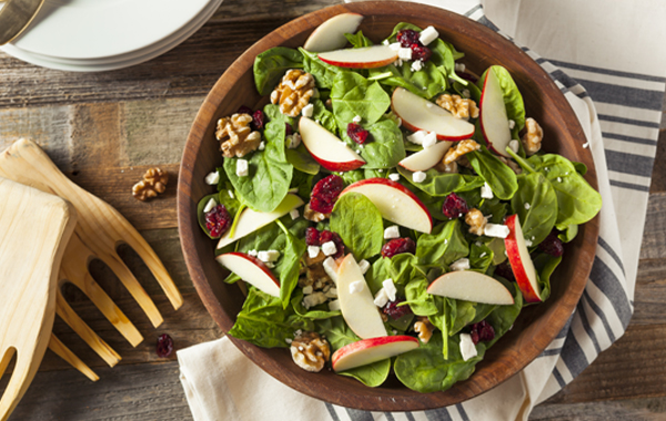 Apple Walnut Salad with Balsamic Vinaigrette