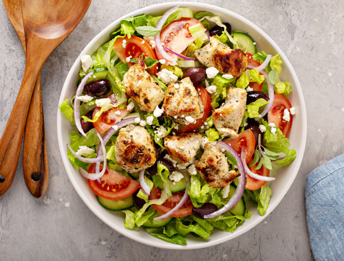 Grilled-Chicken-Salad-with-Raspberry-Vinaigrette